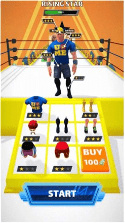 专业摔跤比赛Wrestling Trivia Run1
